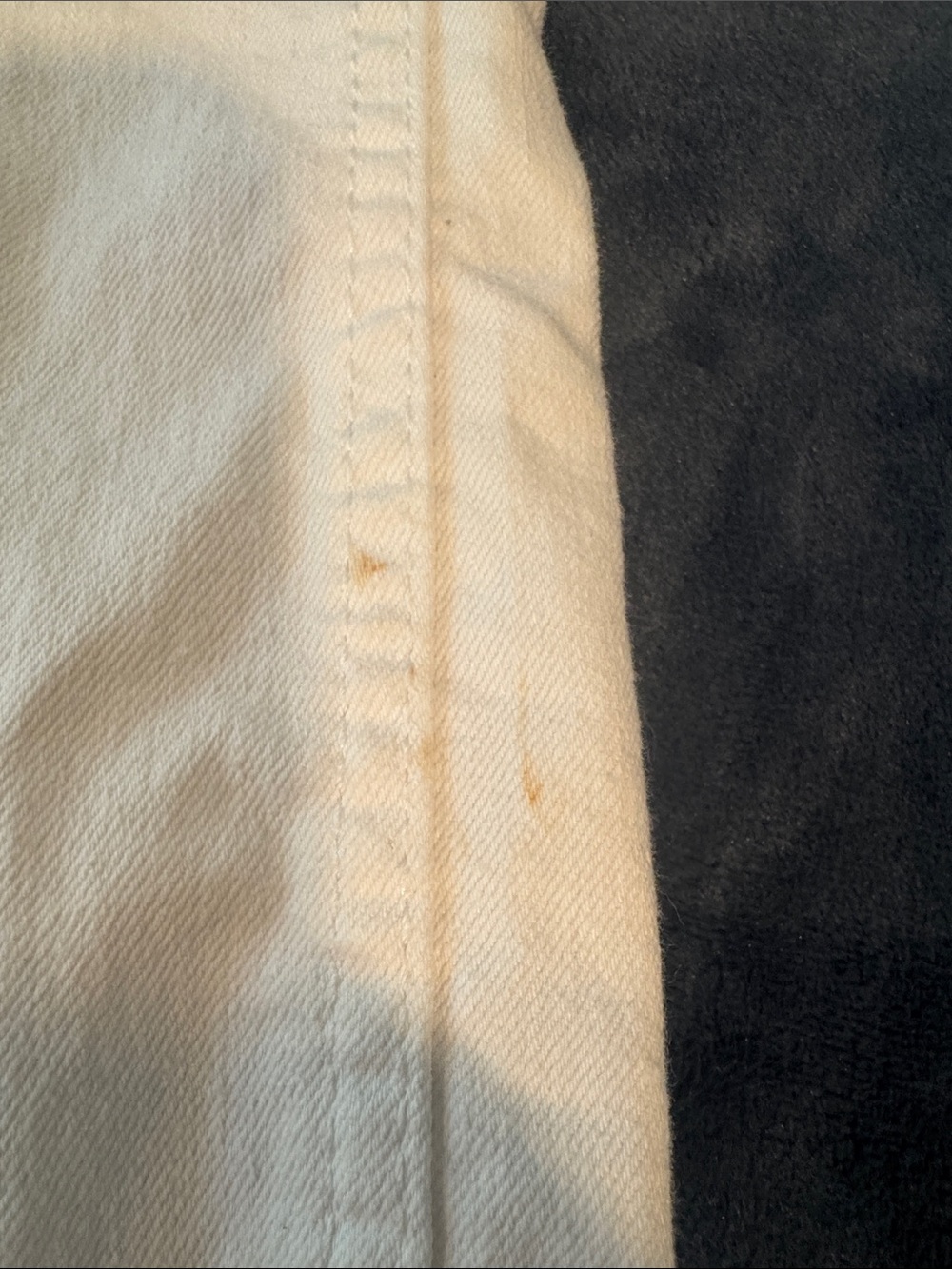 Levi's Crisp White Denim Pants - Picture 5 of 6